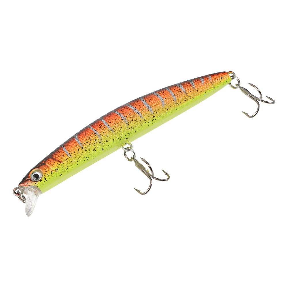 Воблер "Слим Минноу Лонг" тм AZOR FISHING, F, 8,8гр, 107мм, 0,5-1,0м, 5 цветов, арт.№ 145-140