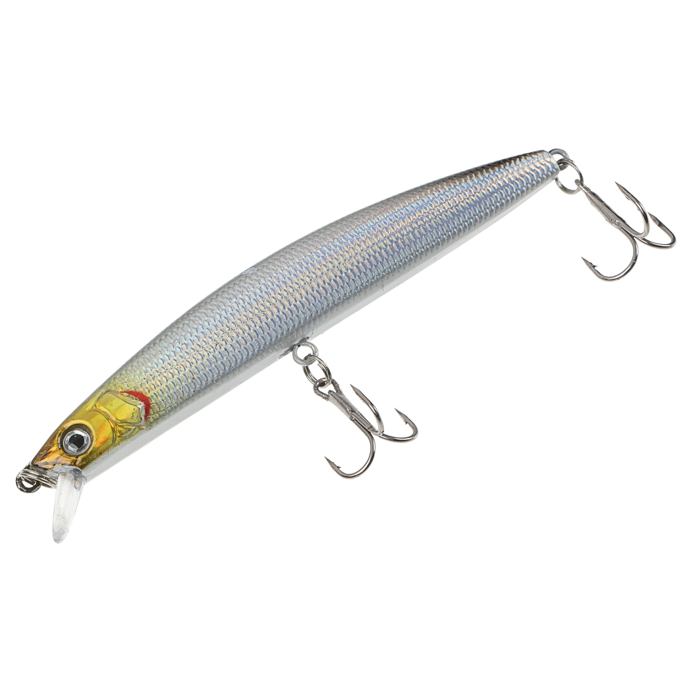 Воблер "Слим Минноу Лонг" тм AZOR FISHING, F, 8,8гр, 107мм, 0,5-1,0м, 5 цветов, арт.№ 145-140