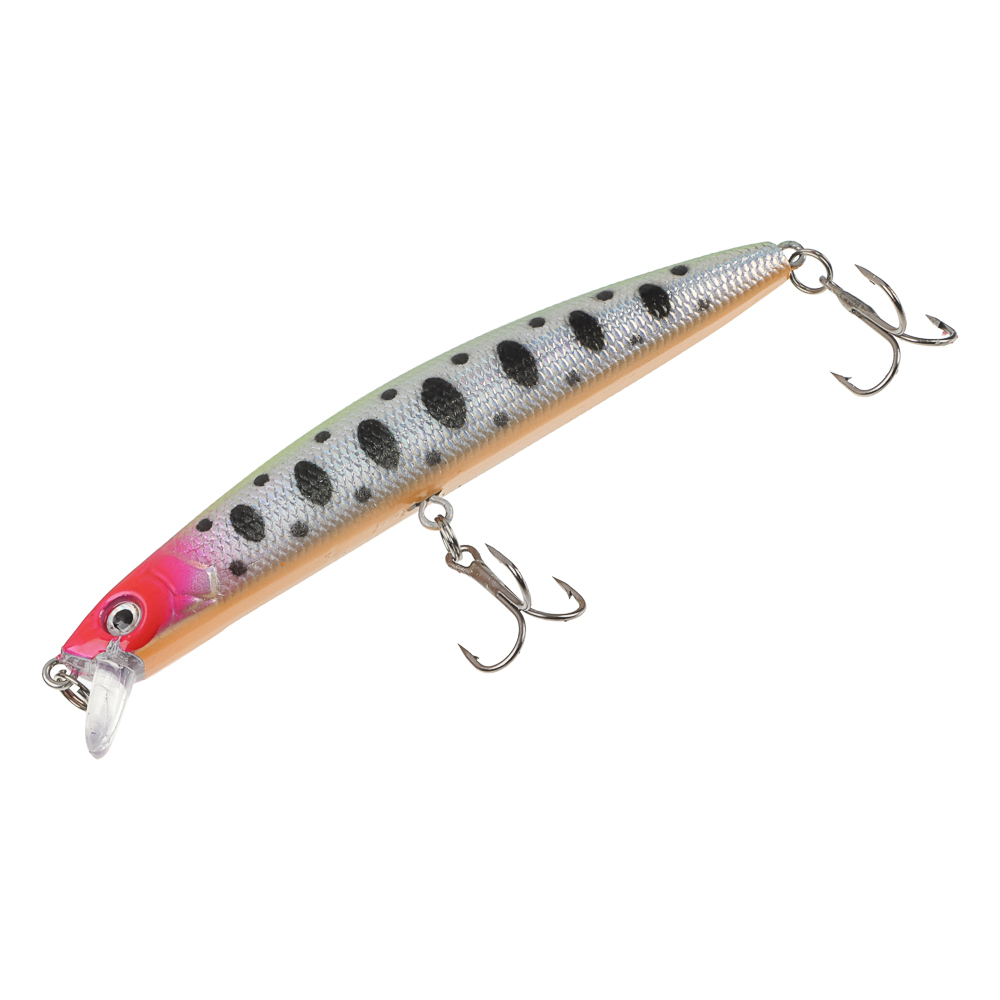 Воблер "Слим Минноу Лонг" тм AZOR FISHING, F, 8,8гр, 107мм, 0,5-1,0м, 5 цветов, арт.№ 145-140