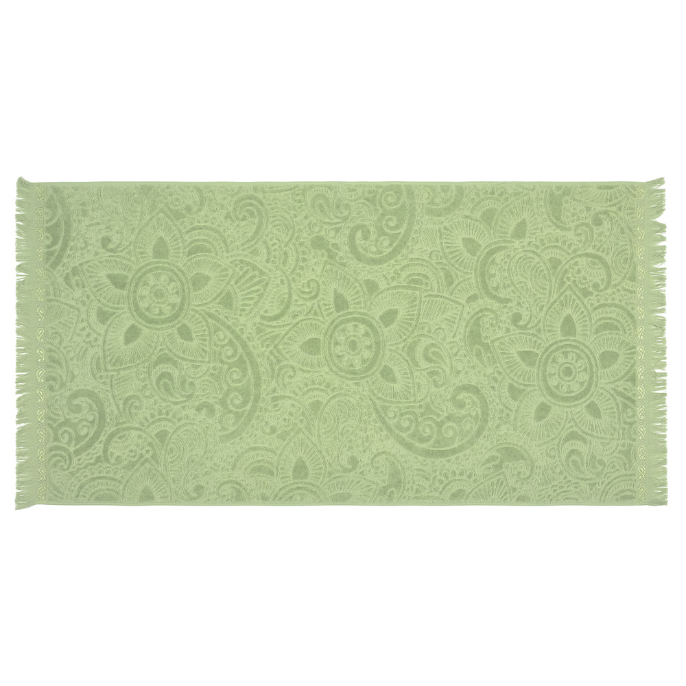 PROVANCE Эвкалипт Полотенце махровое, 100% хлопок, 70х130см, 450гр/м, зеленый, арт.№ 484-160