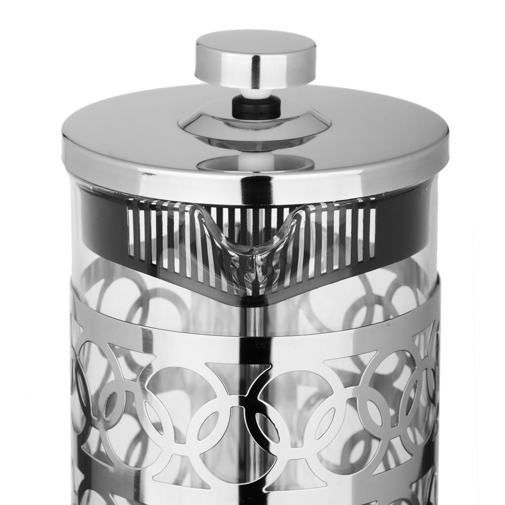 SATOSHI Луар Френч-пресс 1,0л, жаропрочное стекло, арт.№ 850-244