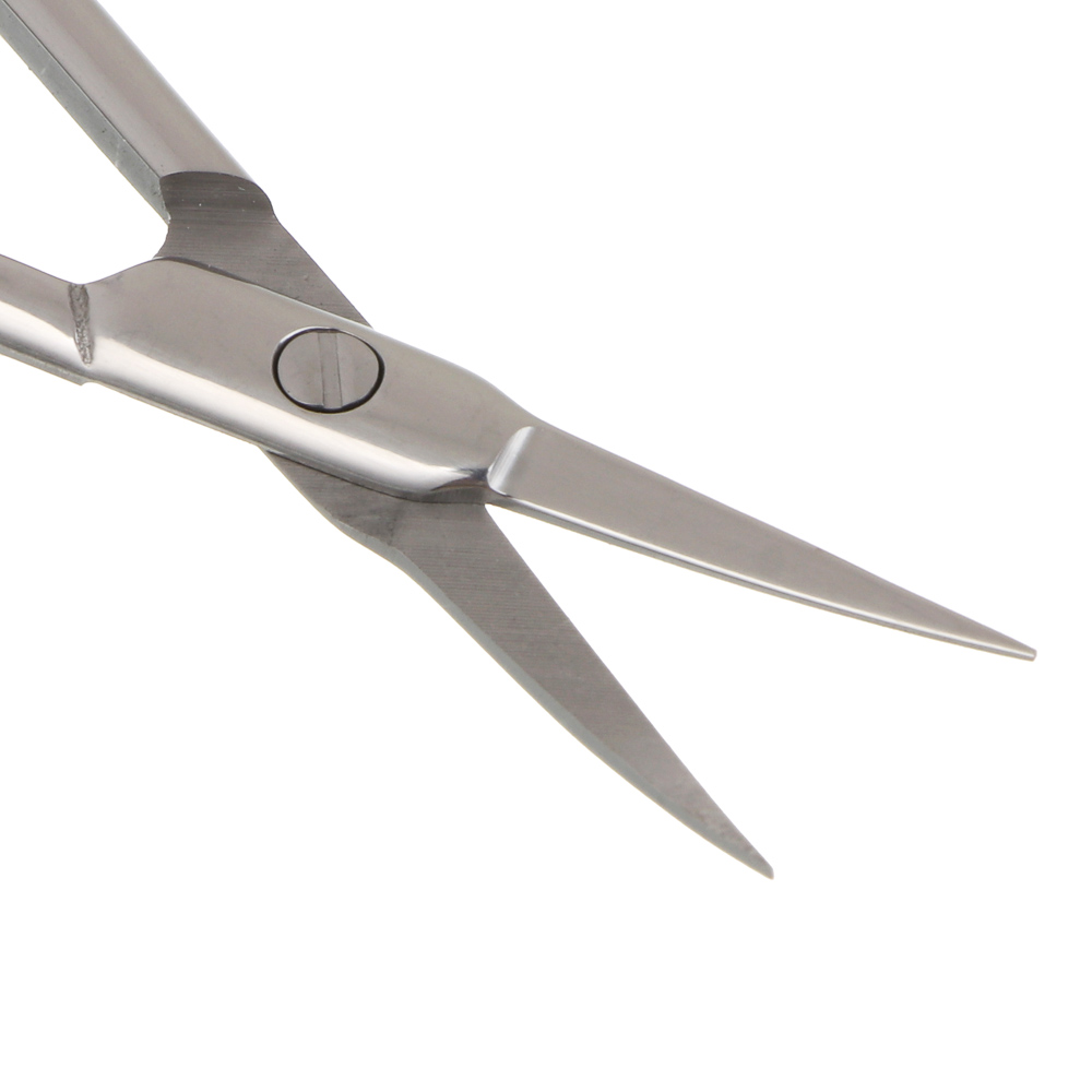 Ножницы маникюрные для кутикулы тм ЮНИLOOK "ULTRA", загнутые, 9,5 см, арт.№ 305-470