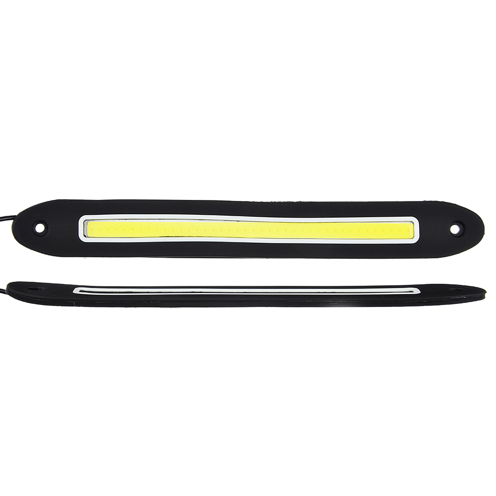 ЕРМАК Дневные ходовые огни, LED 80шт, гибкий резин. корп., 255мм, 12V, белый, 2шт, арт.№ 702-070