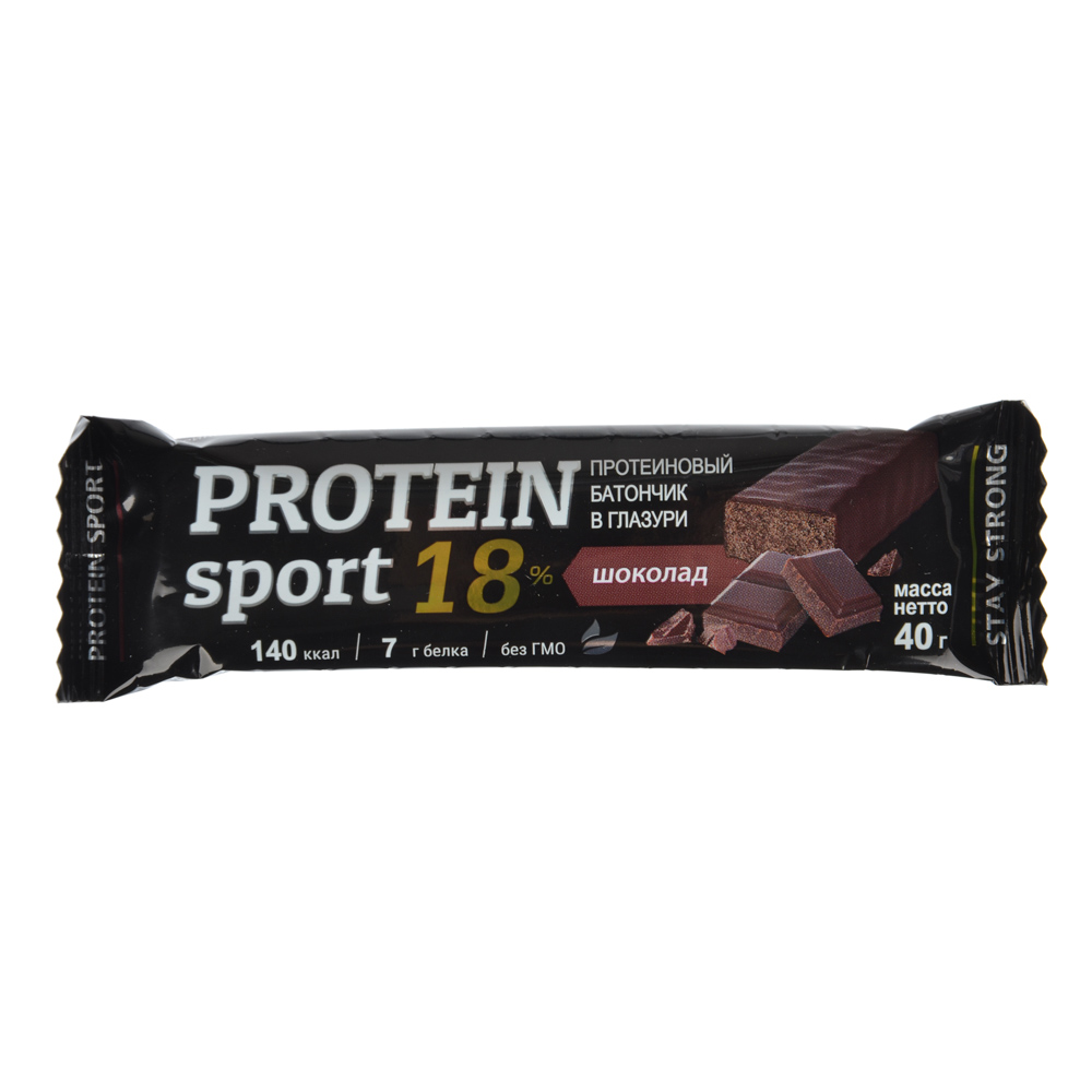 Батончик Effort Protein sport, 40г, 2 вида: шоколад / ореховый, арт.№ 015-056