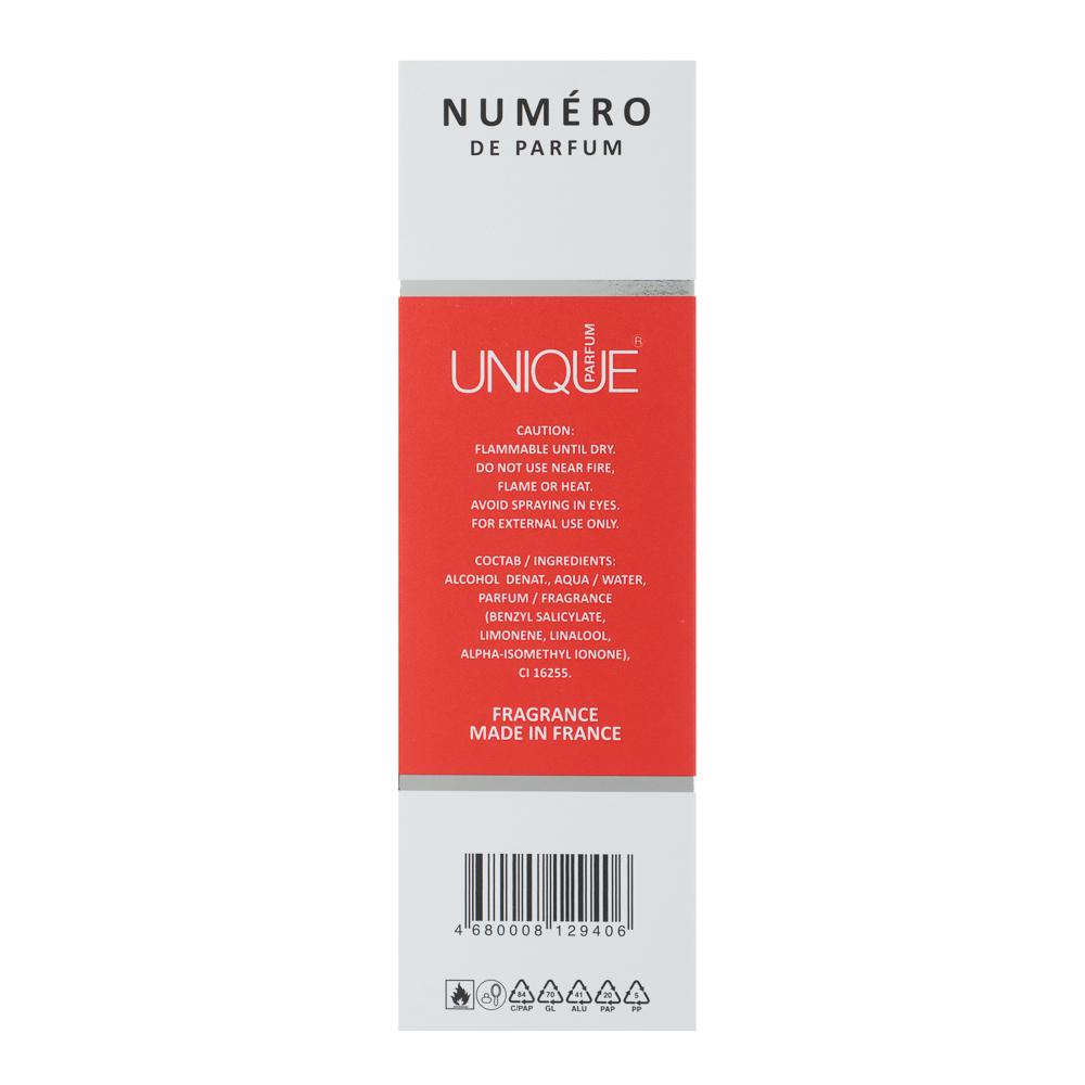 Парфюмерная вода женская тм UNIQUE numero de Parfum 16, 50 мл, арт.№ 313-368