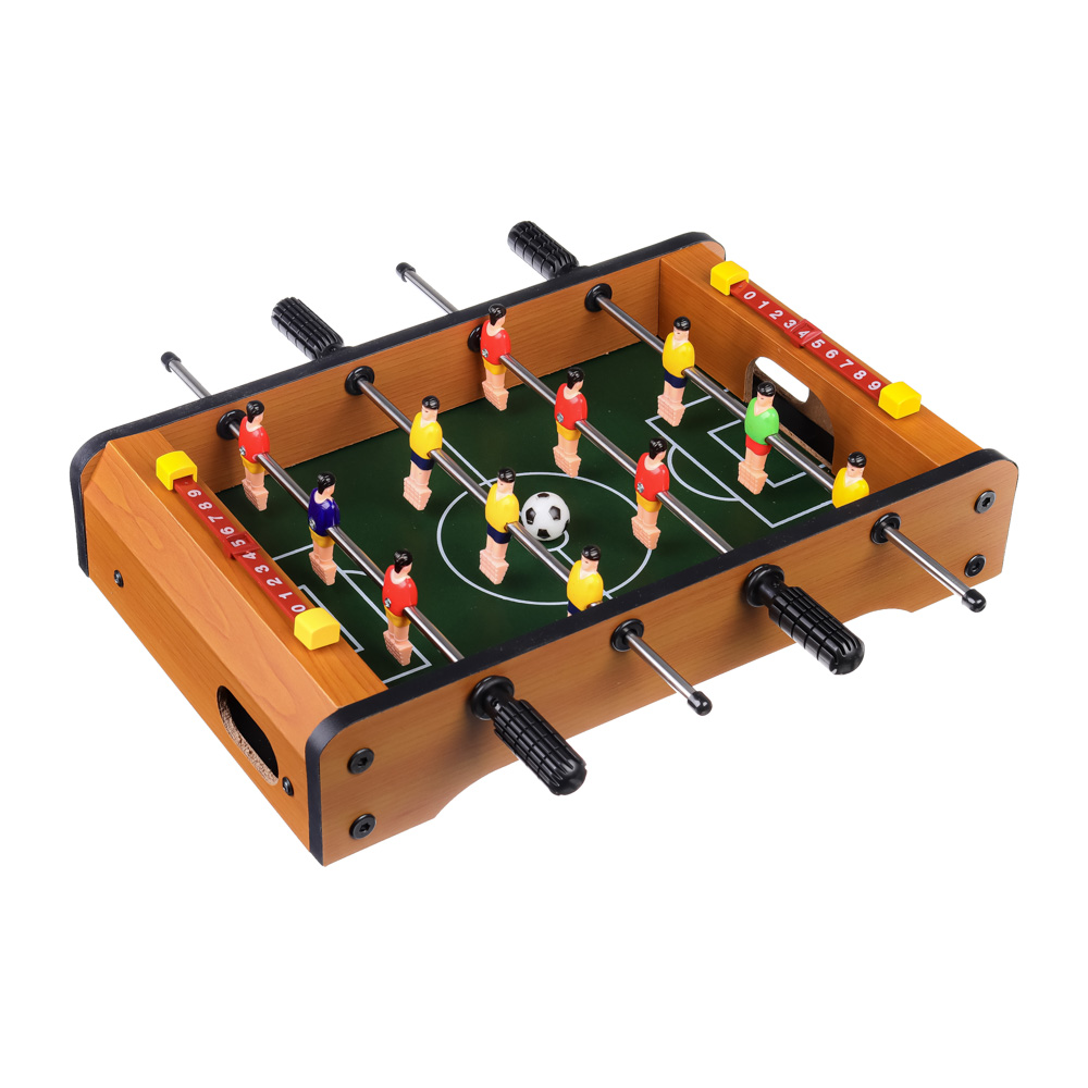 ИГРОЛЕНД Футбол настольный, EVA, PP, металл, дерево, 35,5х22х5,5см, арт.№ 897-044