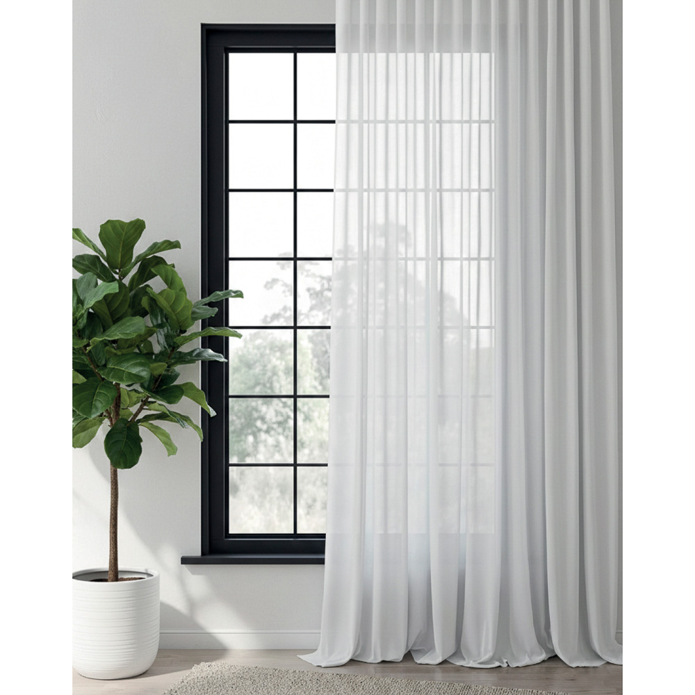 Штора-вуаль тм PROVANCE Basic, 145х140см, 100% полиэстер, 4 цвета, арт.№ 497-111