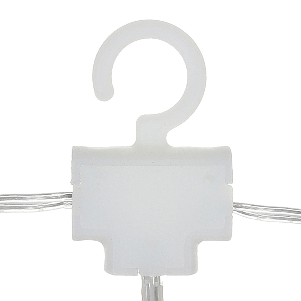 Гирлянда занавес нить 3х3 м СНОУ БУМ, 300 LED, постоянное свечение шампань, 10 нитей, 220В, 50Гц, медь, арт.№ 351-693