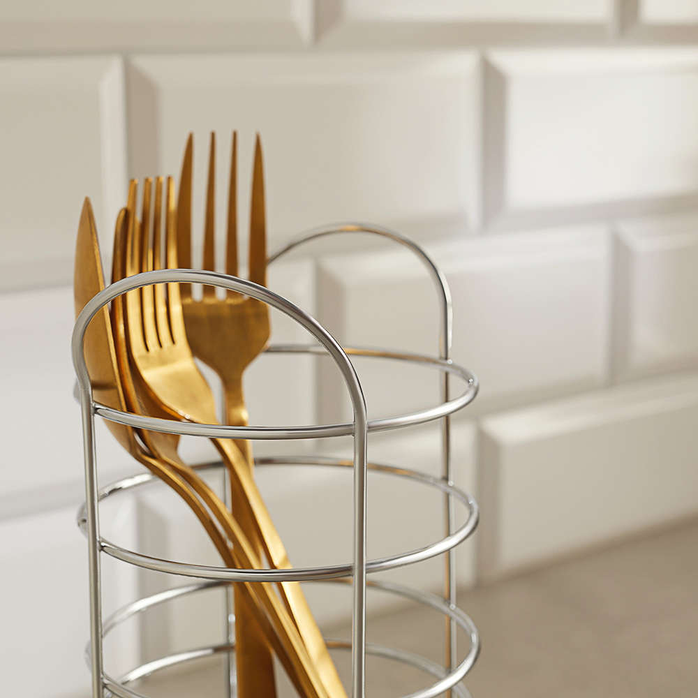 VETTA Сушилка для столовых приборов, металл, d11х19см, A 22, арт.№ 485-019