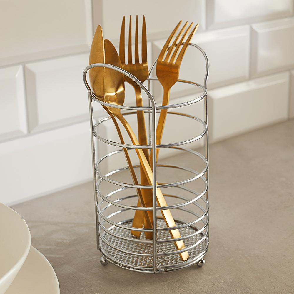 VETTA Сушилка для столовых приборов, металл, d11х19см, A 22, арт.№ 485-019