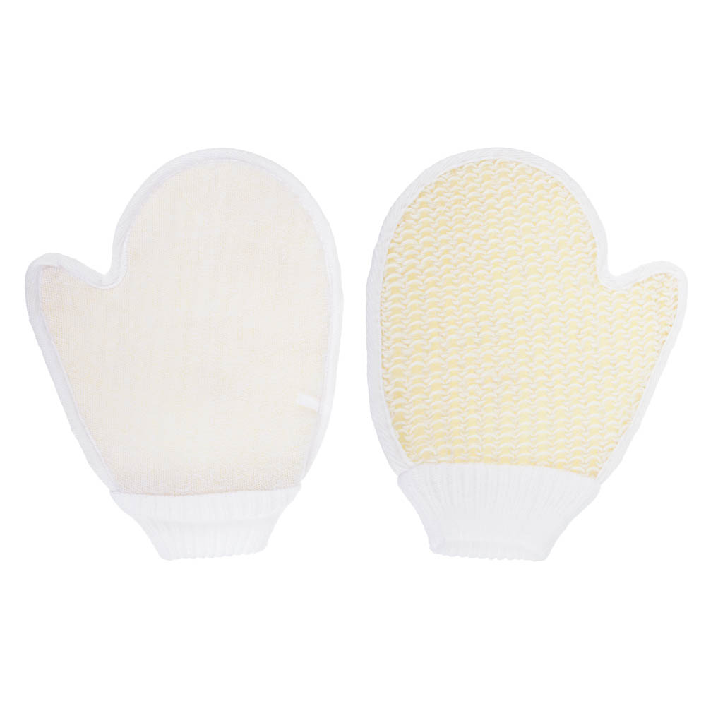 Мочалка банная, сизаль, варежка, 17х21см, 1 цвет, арт.№ 361-079