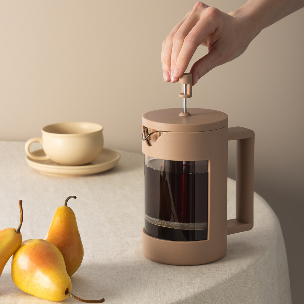 SATOSHI Монте Френч-пресс 800мл, жаропрочное стекло, арт.№ 850-231