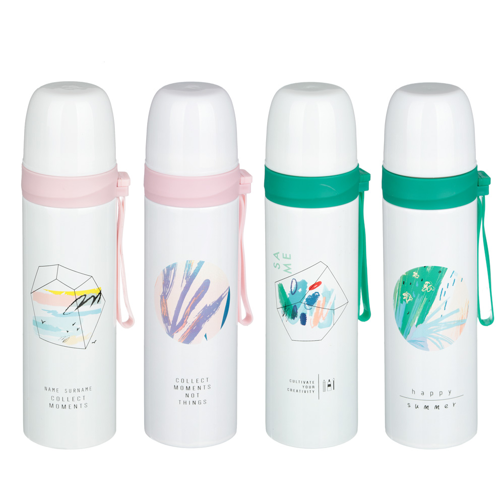 VETTA Термос 500мл, нерж.сталь, 4 дизайна, арт.№ 841-800