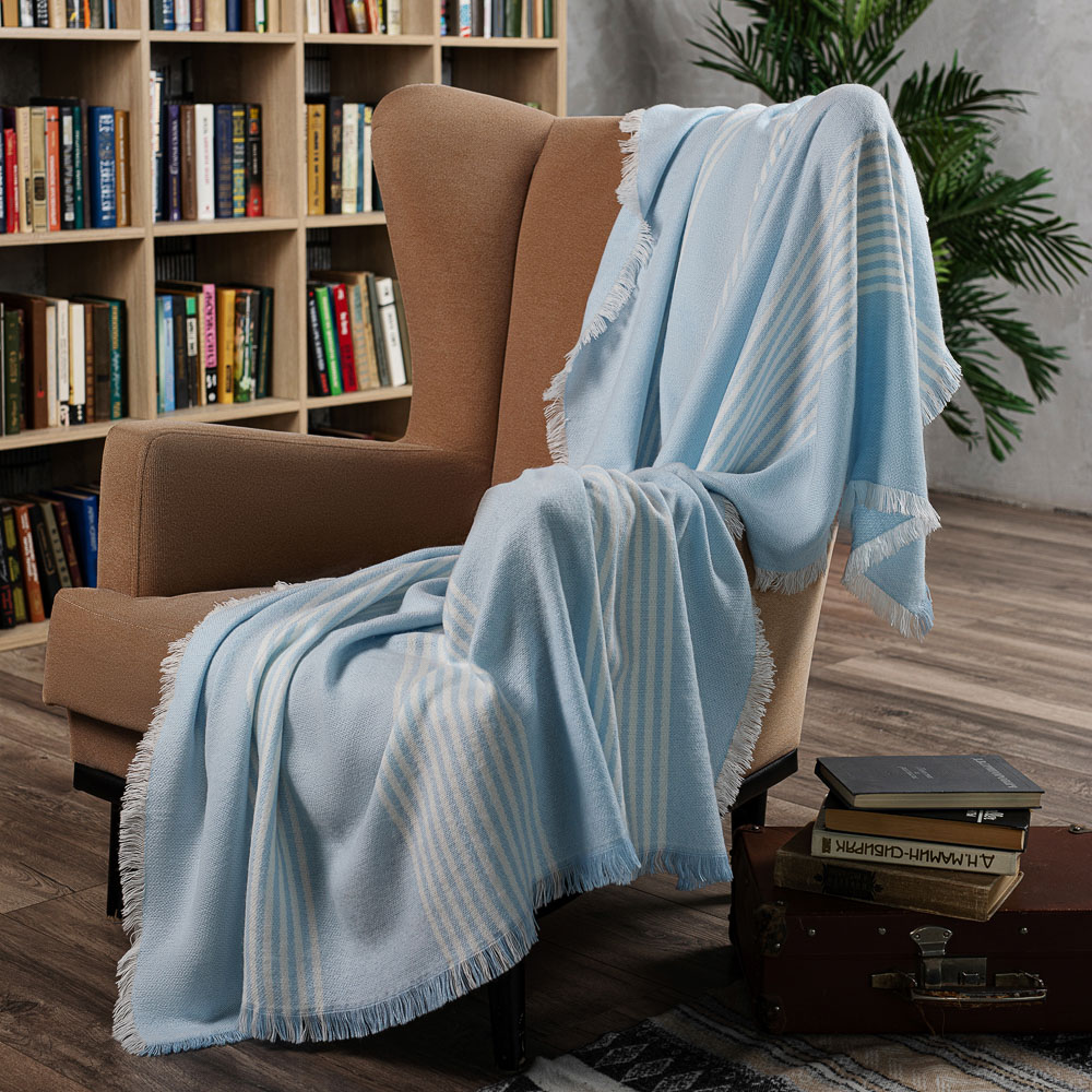 PROVANCE Гортензия Плед 130х170см, 100% акрил, арт.№ 488-071