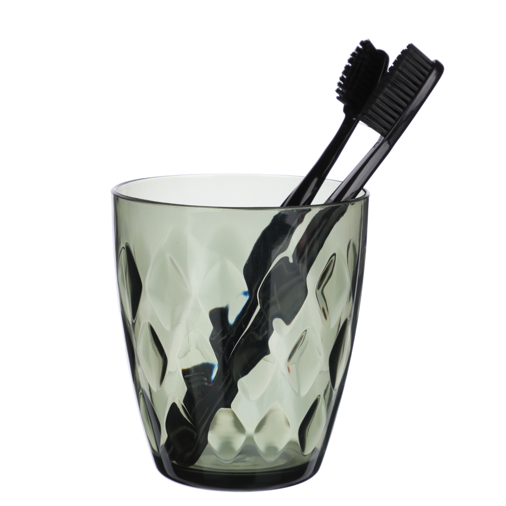 VETTA Стакан для ванной комнаты, пластик, 11,5x10 см, арт.№ 478-214