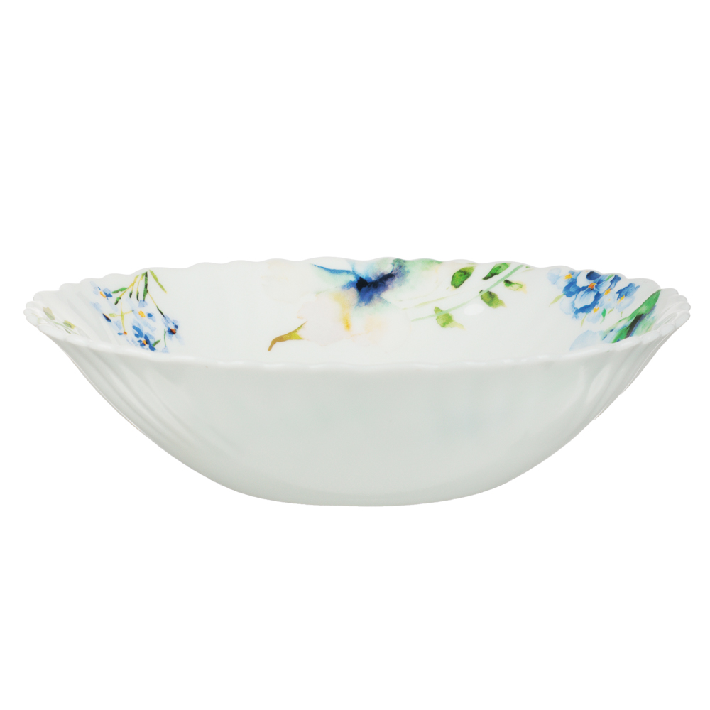 MILLIMI Шабер Салатник, опаловое стекло, 16.5см, арт.№ 818-866