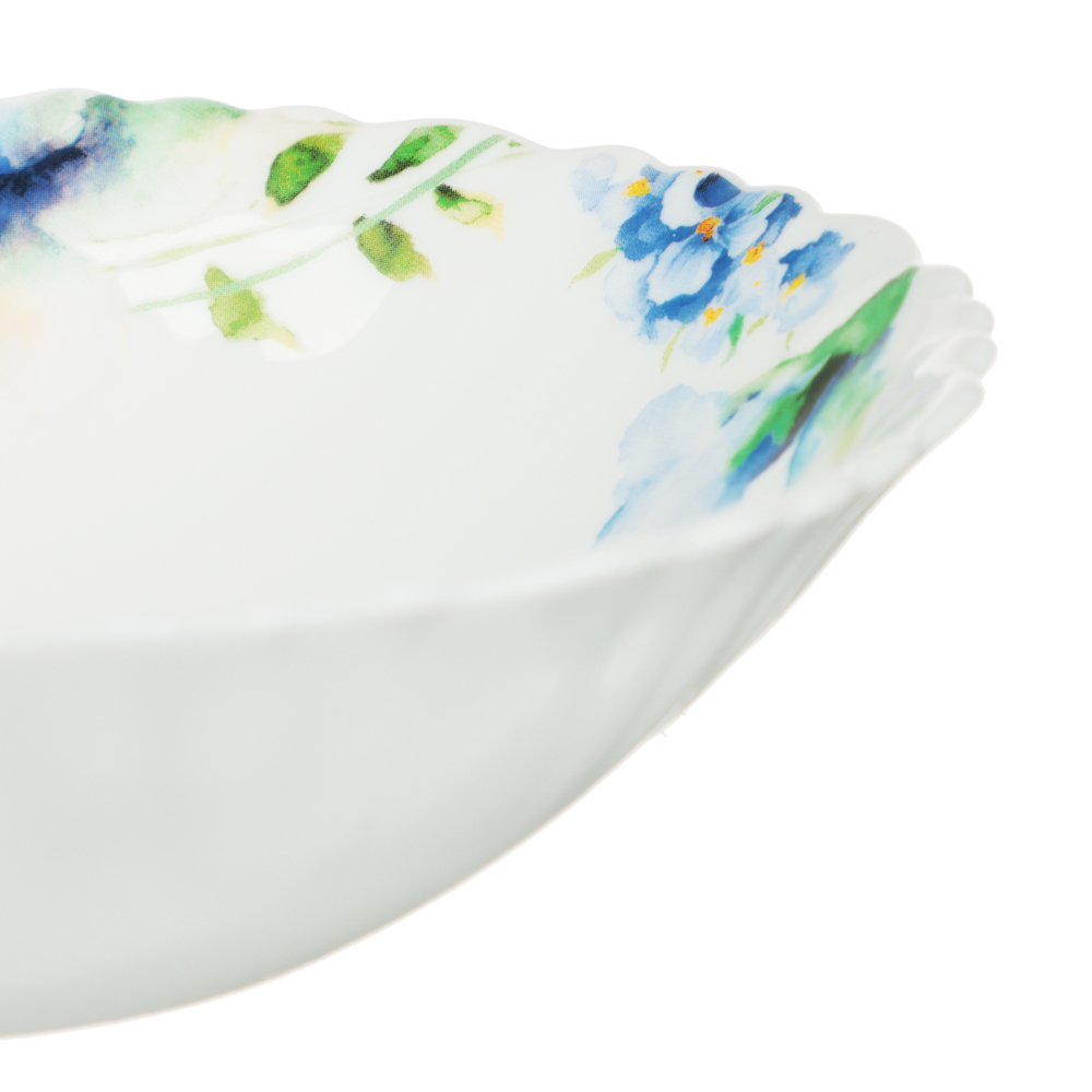 MILLIMI Шабер Салатник, опаловое стекло, 16.5см, арт.№ 818-866