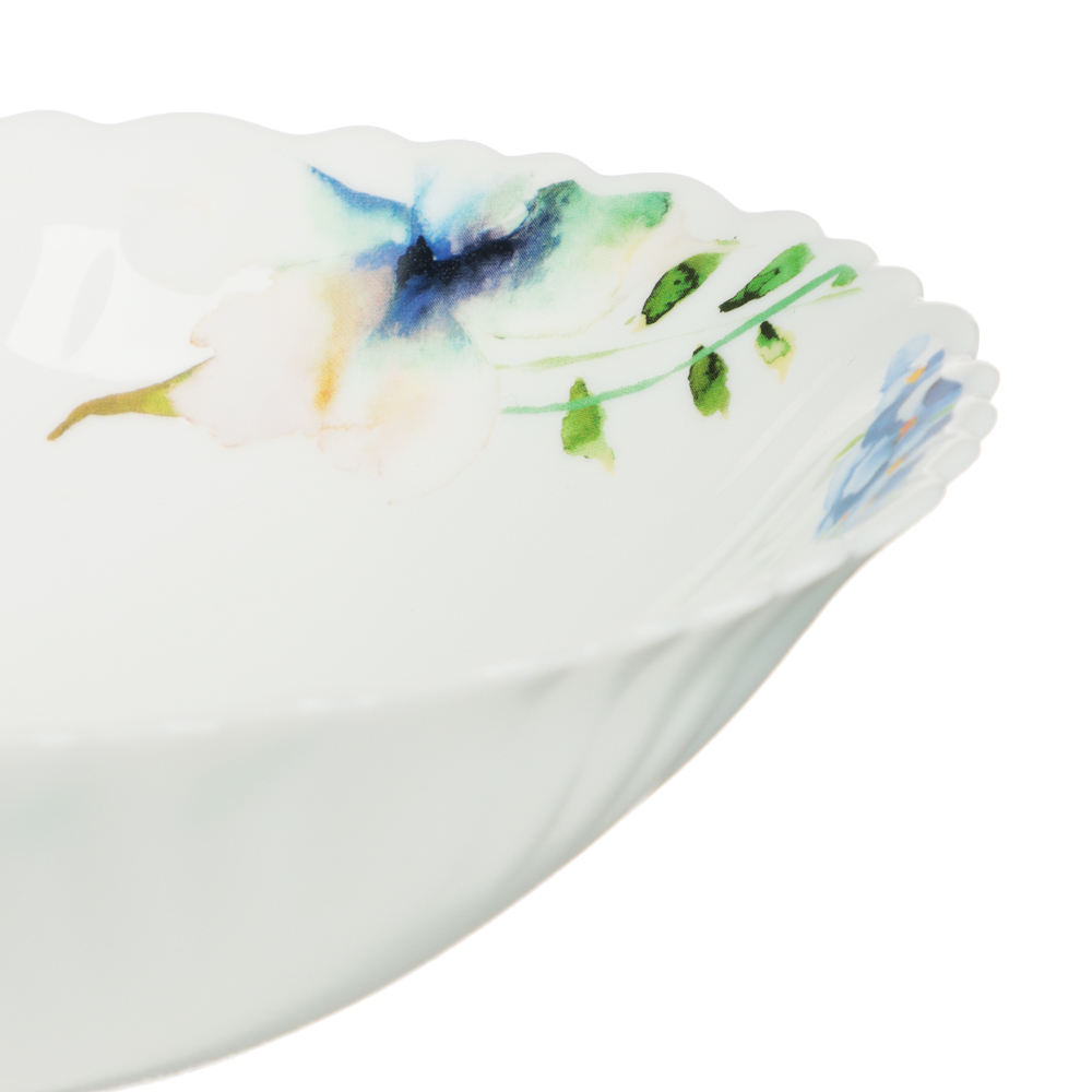 MILLIMI Шабер Салатник, опаловое стекло, 19см, арт.№ 818-867