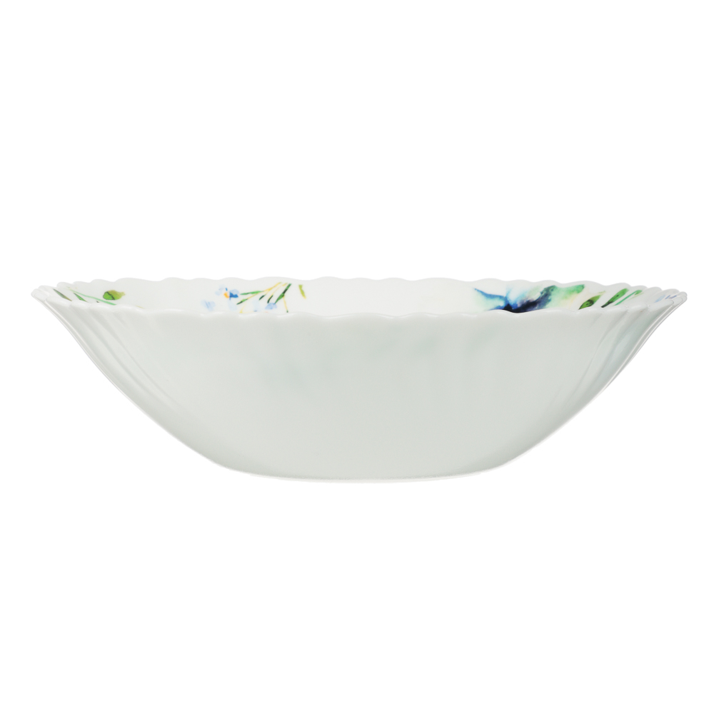 MILLIMI Шабер Салатник, опаловое стекло, 19см, арт.№ 818-867