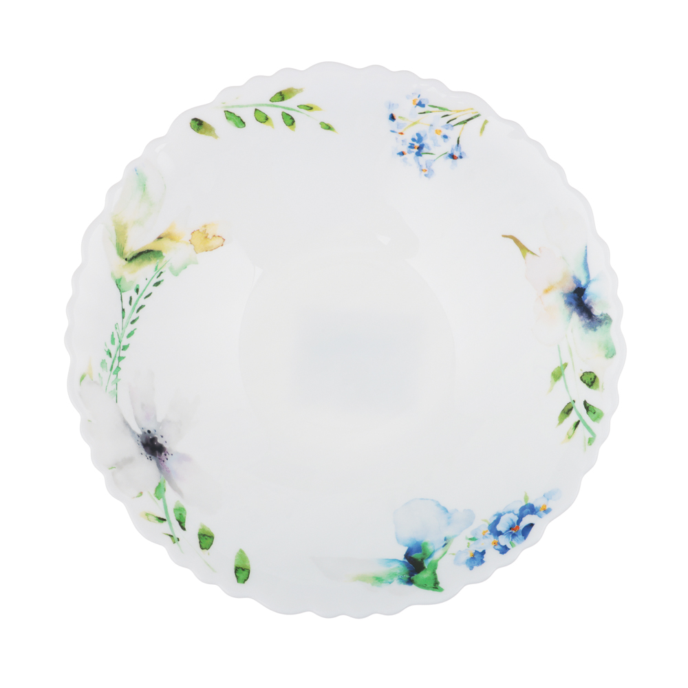 MILLIMI Шабер Салатник, опаловое стекло, 19см, арт.№ 818-867