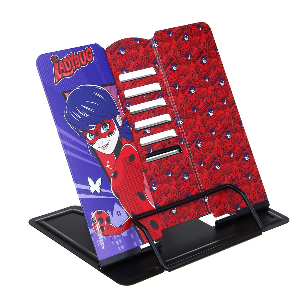 Ледибаг Подставка для книг, для А5, 20х15,5х19см, металл с цветной печатью, пакет, серия "Кор", арт.№ 811-007