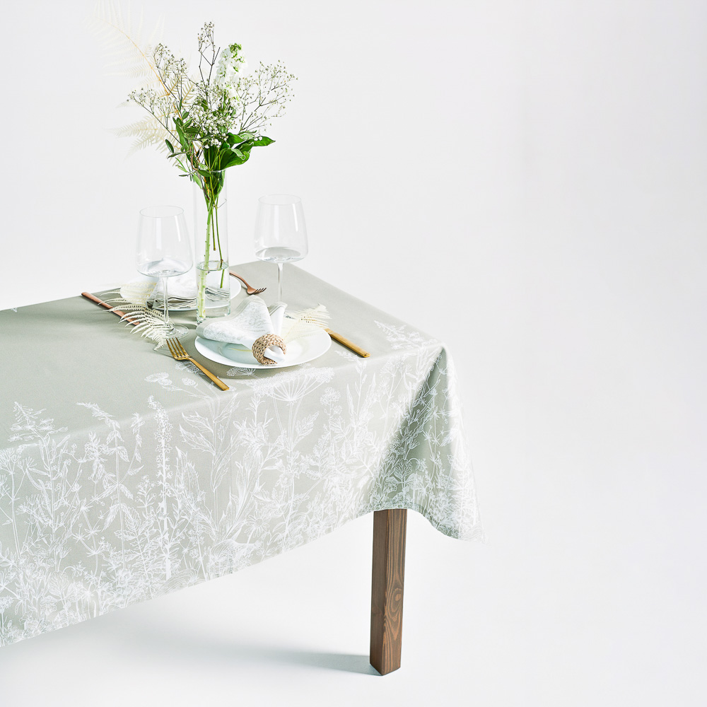 BY COLLECTION Элеганс Скатерть текстильная, 140х200см, 100% хлопок, арт.№ 435-135