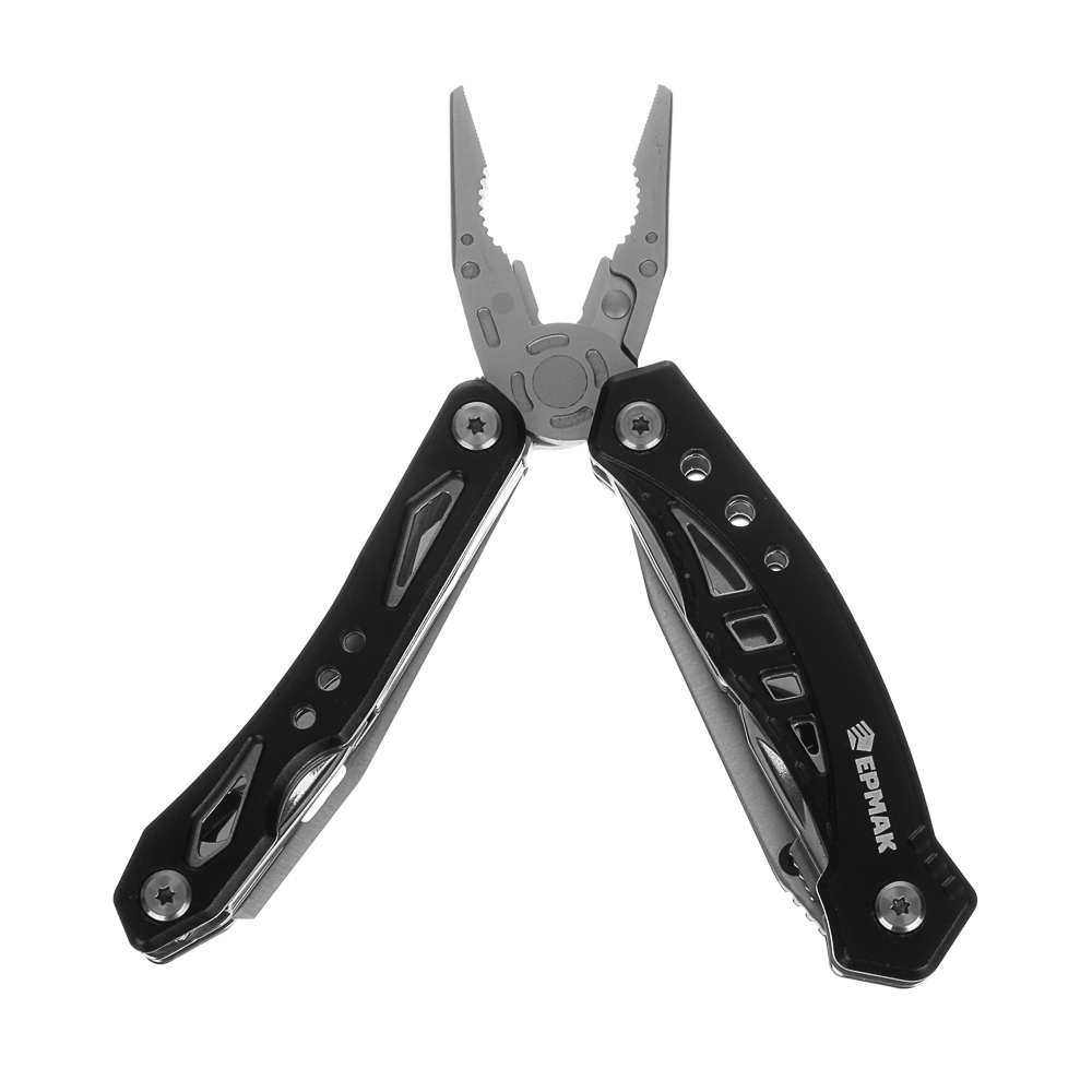 ЕРМАК Инструмент многофункциональный, 14 функций, 16см, аллюм., нерж., сталь, арт.№ 118-169