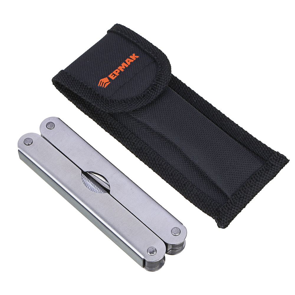 Инструмент многофункциональный тм ЕРМАК, 15 функций, 15см, нерж.сталь, арт.№ 118-146