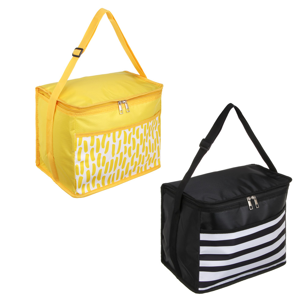 Термосумка, тм ЯРКОЕ ЛЕТО 15 л, 420D оксфорд, фольга, 30х20х25 см, арт.№ 118-064