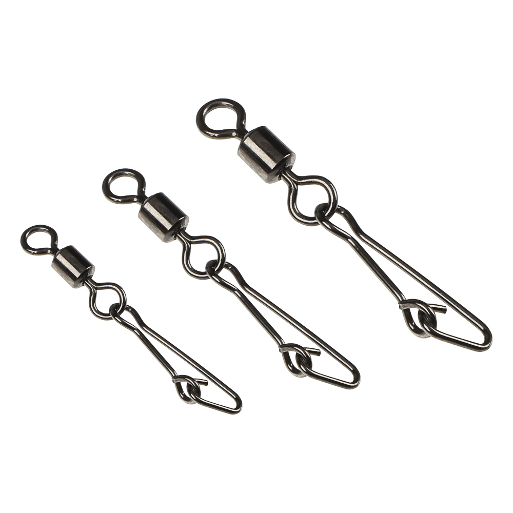 Набор вертлюгов с карабином тм AZOR FISHING, 5шт, №10+2, №12+1, №8+3, арт.№ 148-070