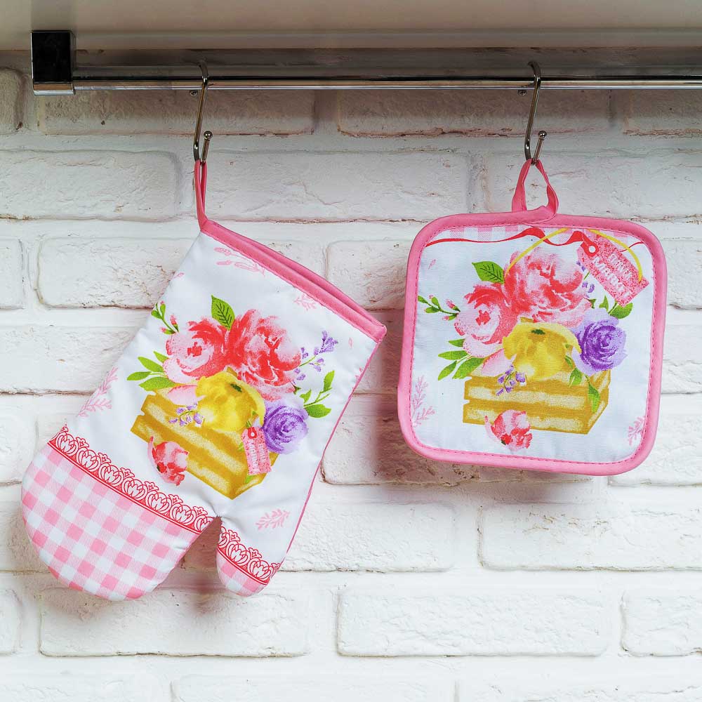 PROVANCE Флёр Прихватка-варежка, полиэстер 27см, арт.№ 493-090