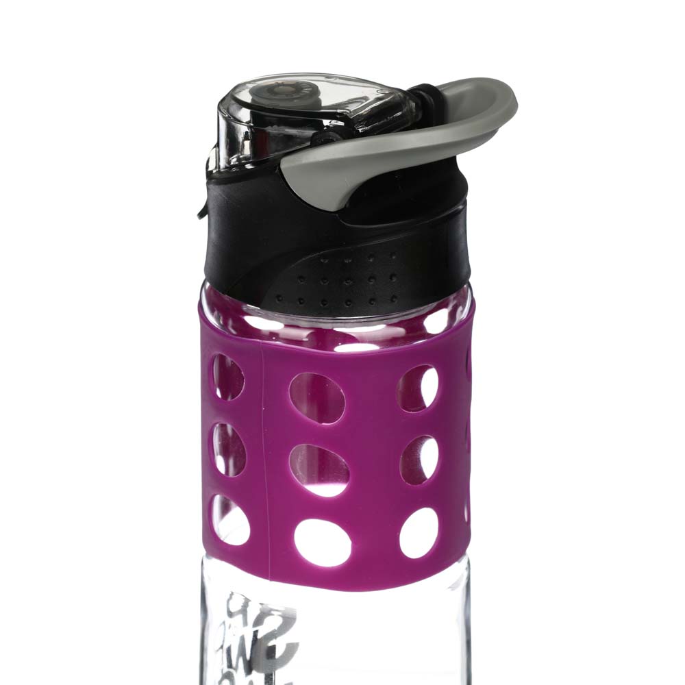 SILAPRO Спортивная бутылка 550мл, 22х7см, силикон, PC, арт.№ 088-005