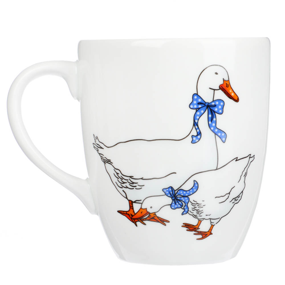 Кружка 300мл Гуси, фарфор, арт.№ 814-173