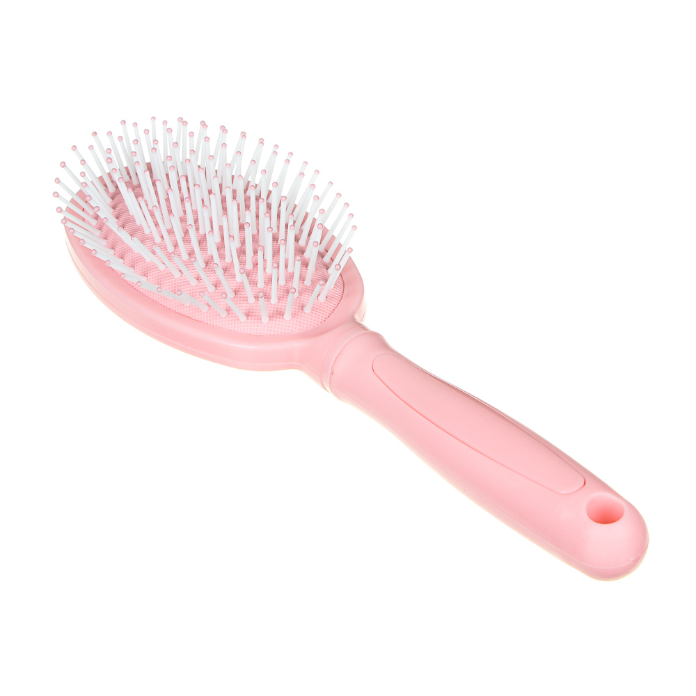 ЮНИLOOK Расческа массажная Пастель, пластик, 24х7см, 4 цвета, арт.№ 319-147