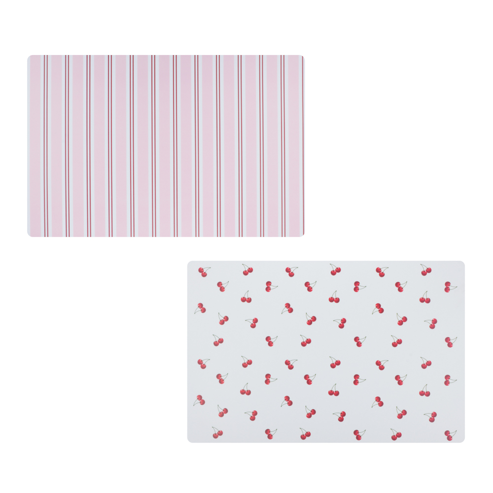Салфетка сервировочная Черри, 42x28см, полипропилен, 2 дизайна, арт.№ 890-396