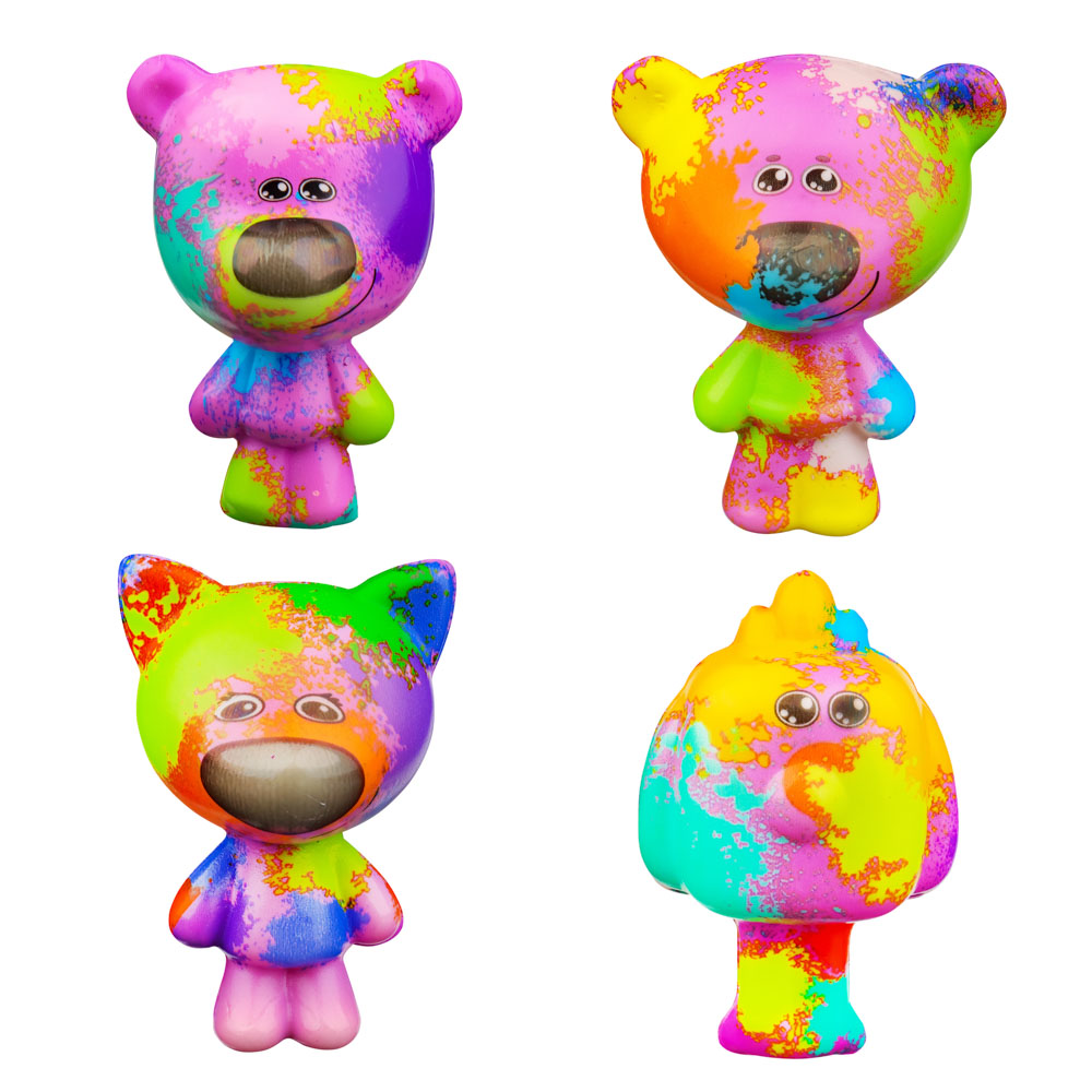 МИМИМИШКИ Игрушка-антистресс, 9 см, полиуретан, 4 дизайна, арт.№ 490-076