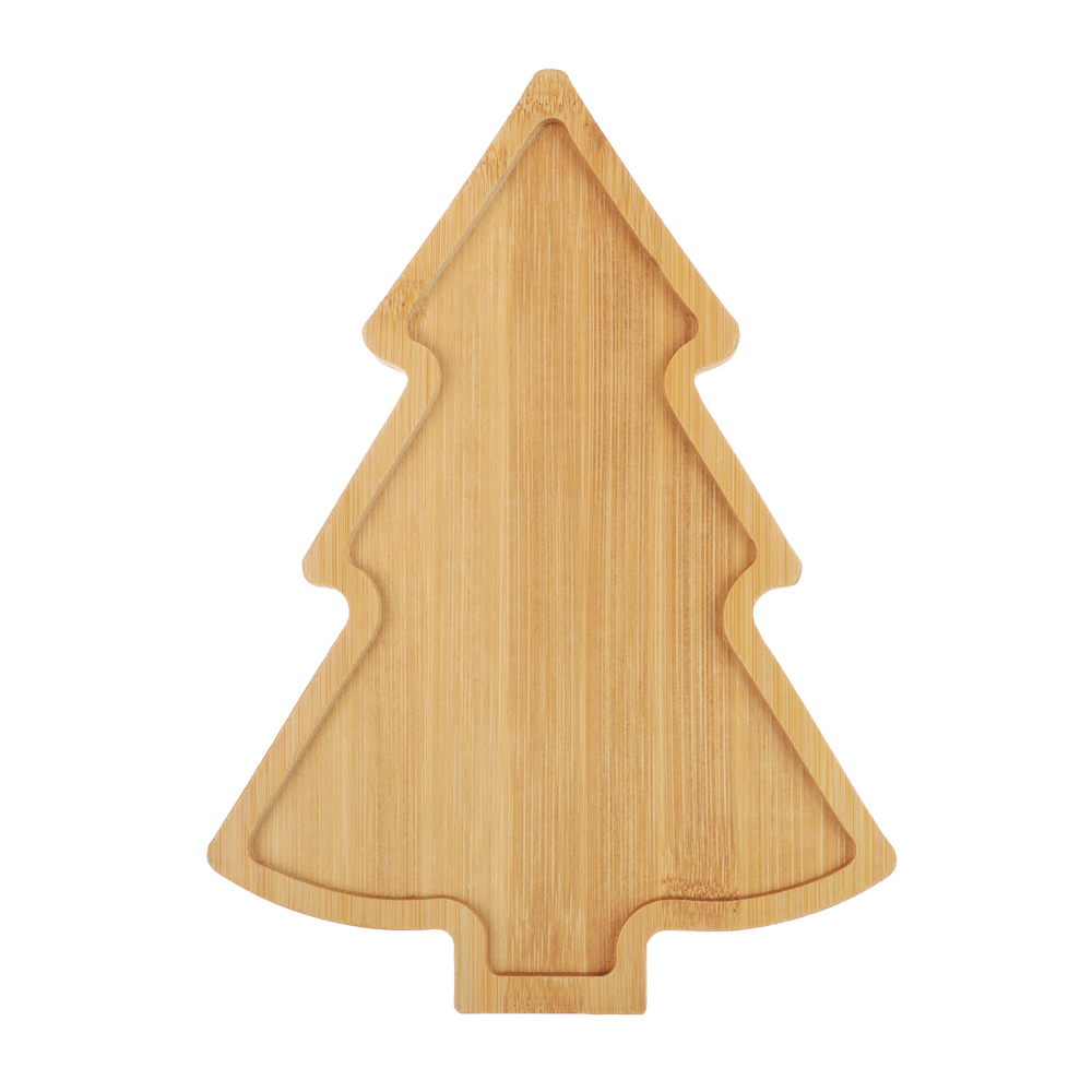 Менажница "Елка" тм SATOSHI Астрия 20,6х15х1,2см, бамбук, арт.№ 883-128