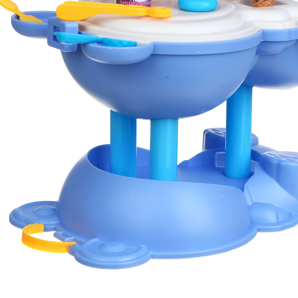 ИГРОЛЕНД Набор игровой, кухня в чемоданчике, PP, 9,6х7,5х13 см 2 дизайна, арт.№ 294-203