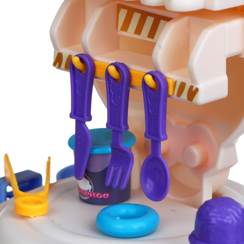 ИГРОЛЕНД Набор игровой, кухня в чемоданчике, PP, 9,6х7,5х13 см 2 дизайна, арт.№ 294-203