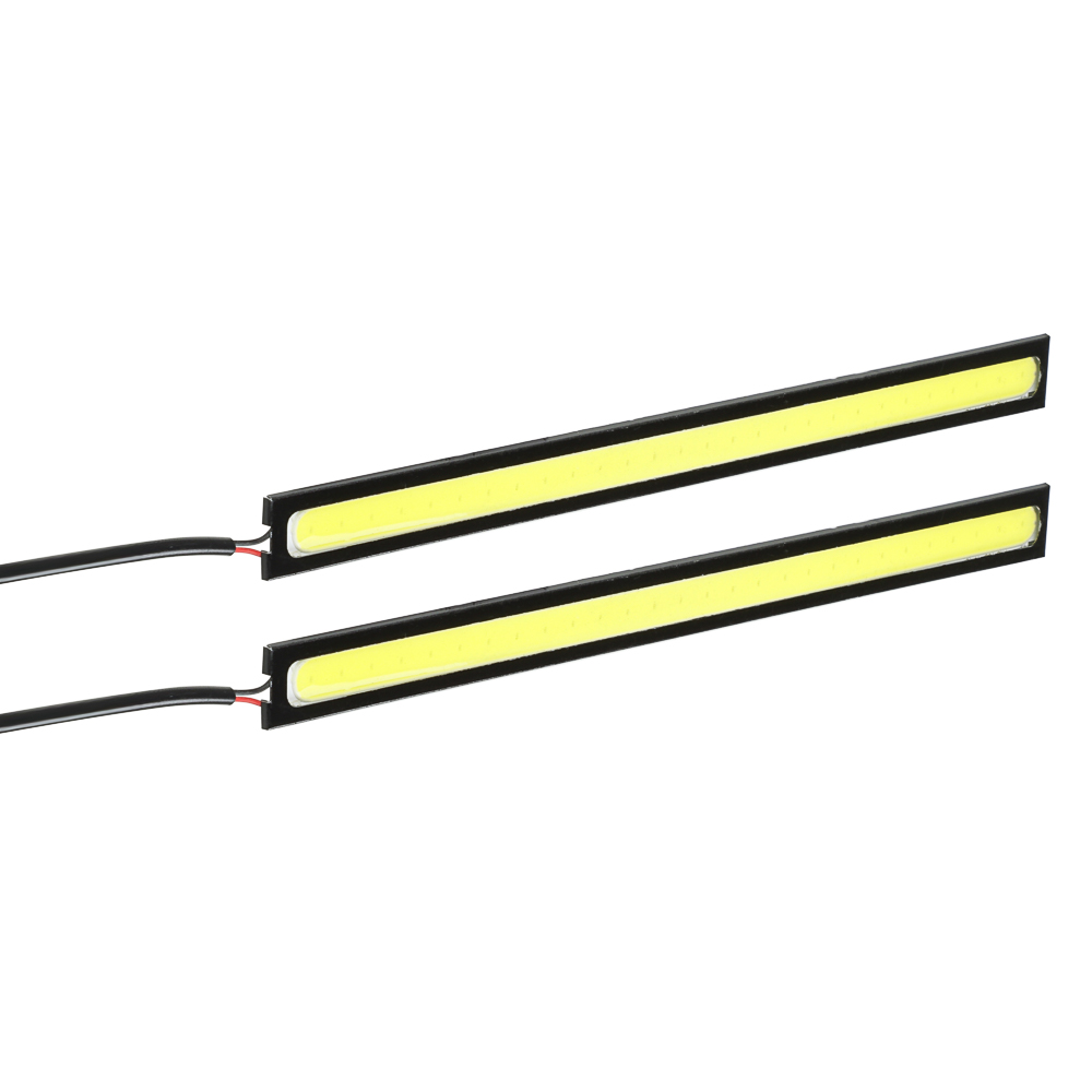ЕРМАК Дневные ходовые огни, LED 28шт, метал. корп., 170мм, 12V, белый, 2шт., арт.№ 702-006