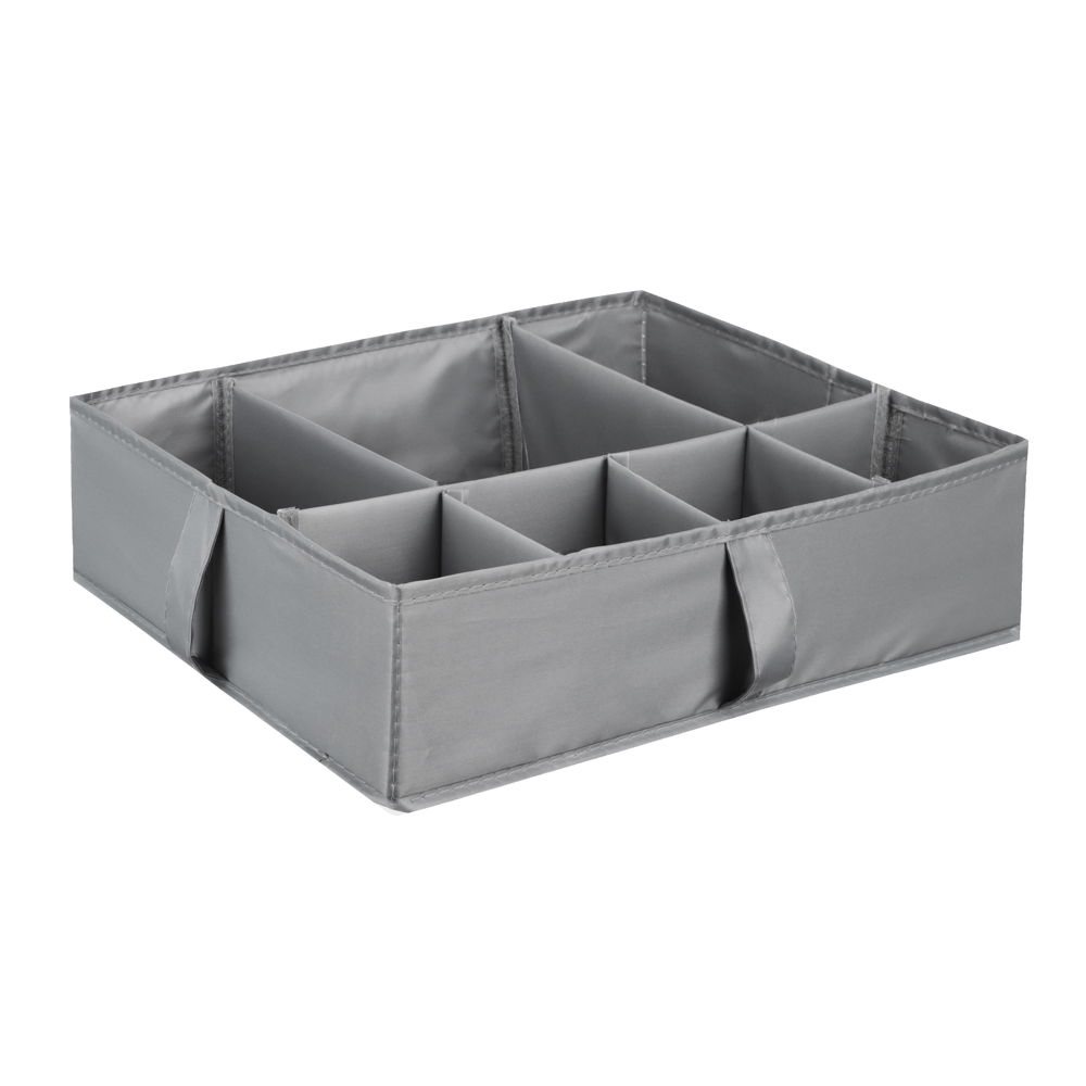 VETTA Органайзер, 7 отделений, 40х30х10 см, Швеция, полиэстер серый, арт.№ 457-711