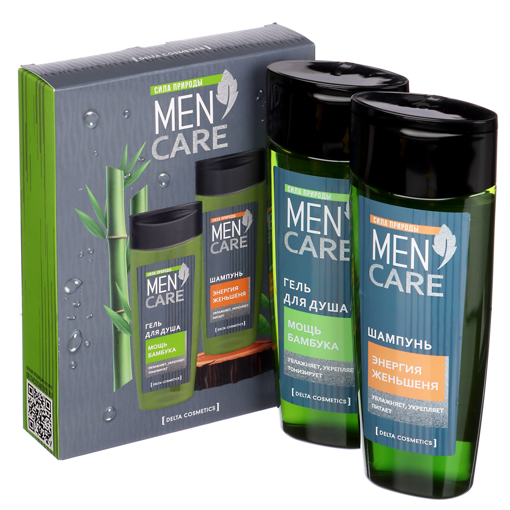 Подарочный набор мужской DC MEN CARE Сила природы:Гель для душа,250 мл+Шампунь,250 мл, арт.№ 954-044