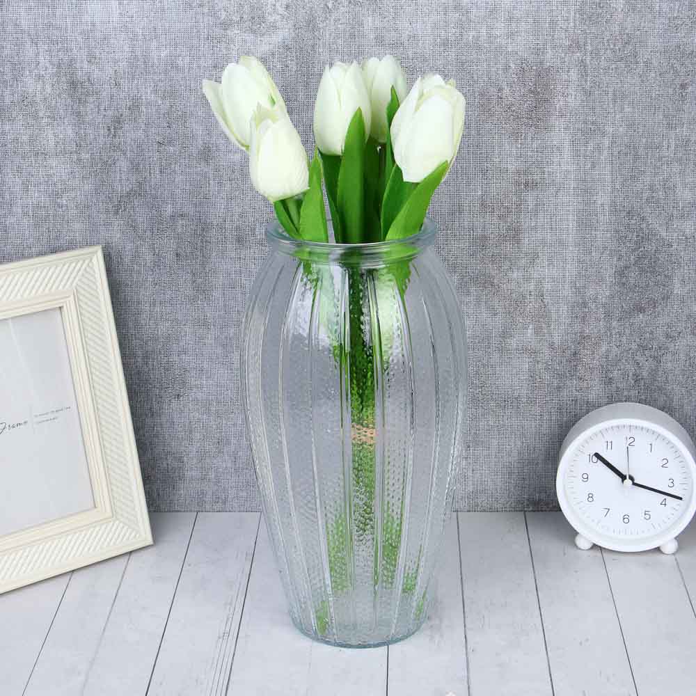 Ваза стеклянная, 8х10х26 см, арт.№ 502-215