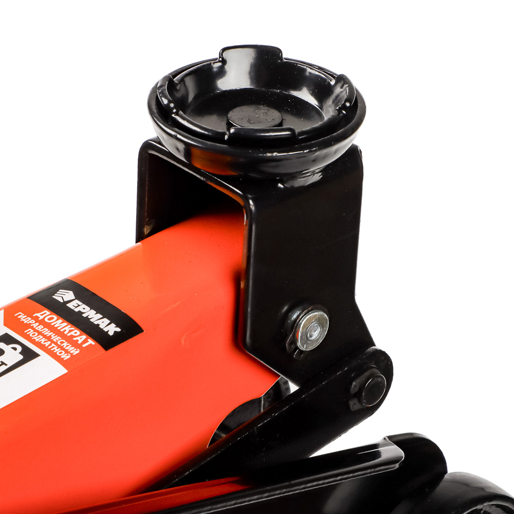 ЕРМАК Домкрат гидравлический подкатной 2 т, в кейсе, высота подъема 140-340мм, арт.№ 770-097