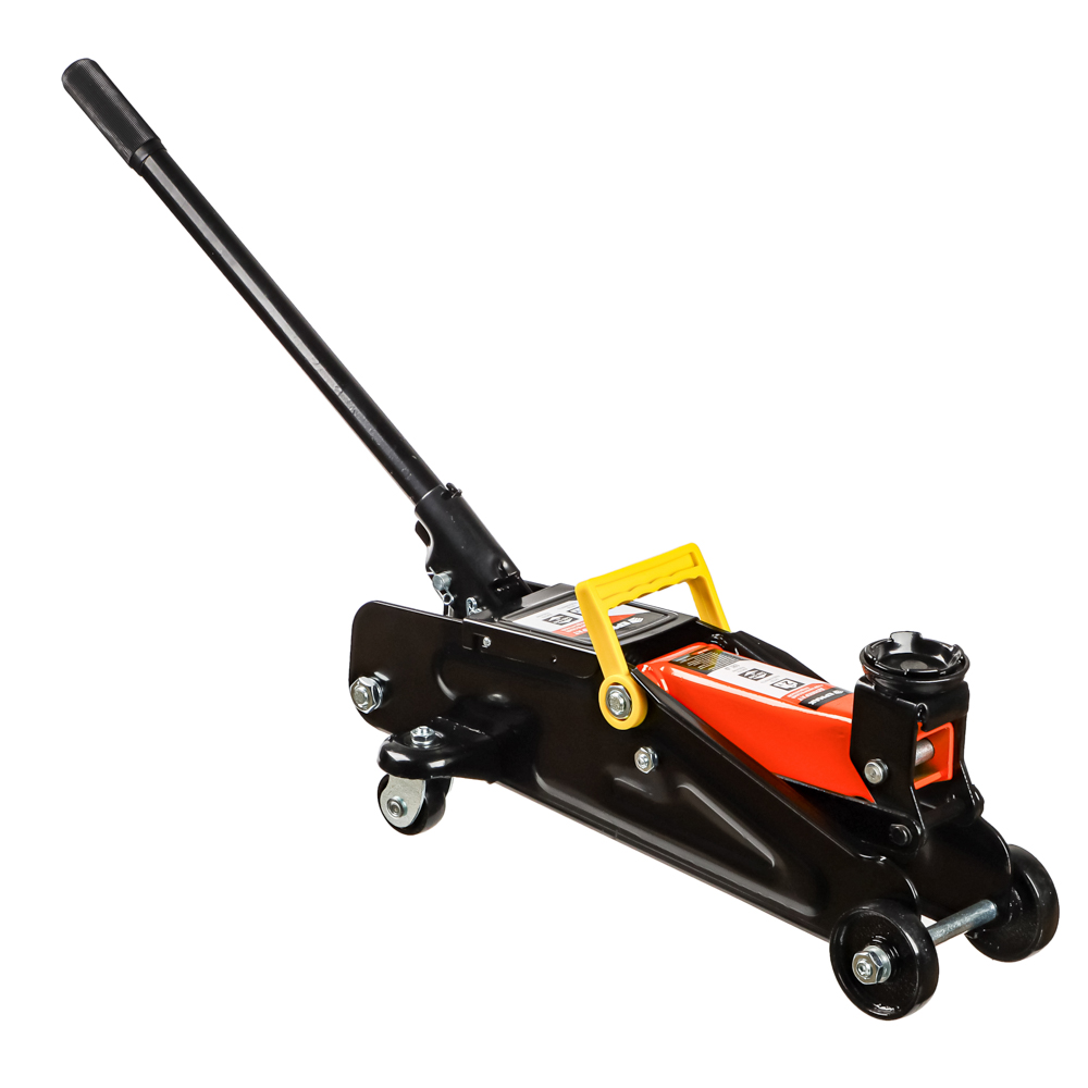 ЕРМАК Домкрат гидравлический подкатной 2 т, в кейсе, высота подъема 140-340мм, арт.№ 770-097