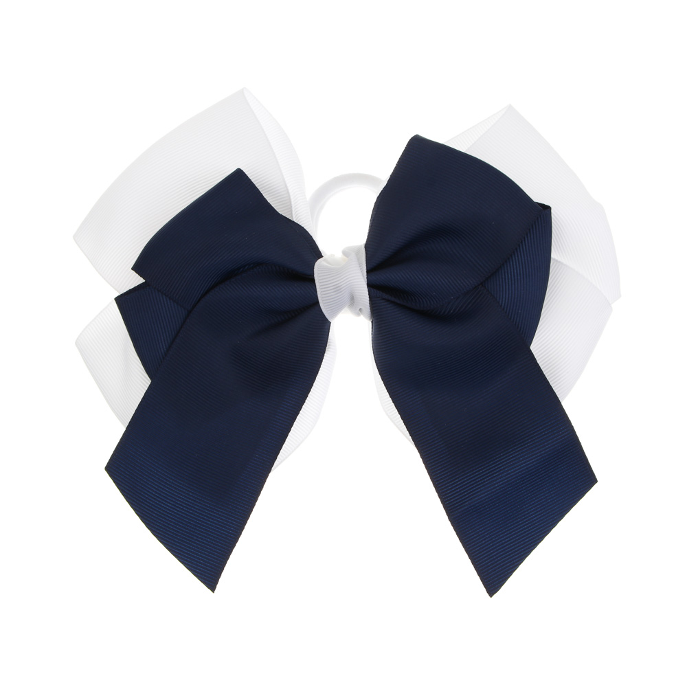 Бант двойной на резинке ЮНИLOOK, 18 см, 3 цвета, текстиль, арт.№ 322-323