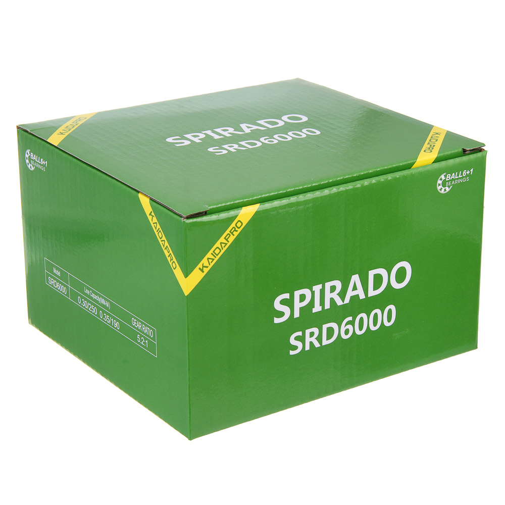 KAIDA Катушка с байтранером SRD6000, 6+1п.п., арт.№ 142-094