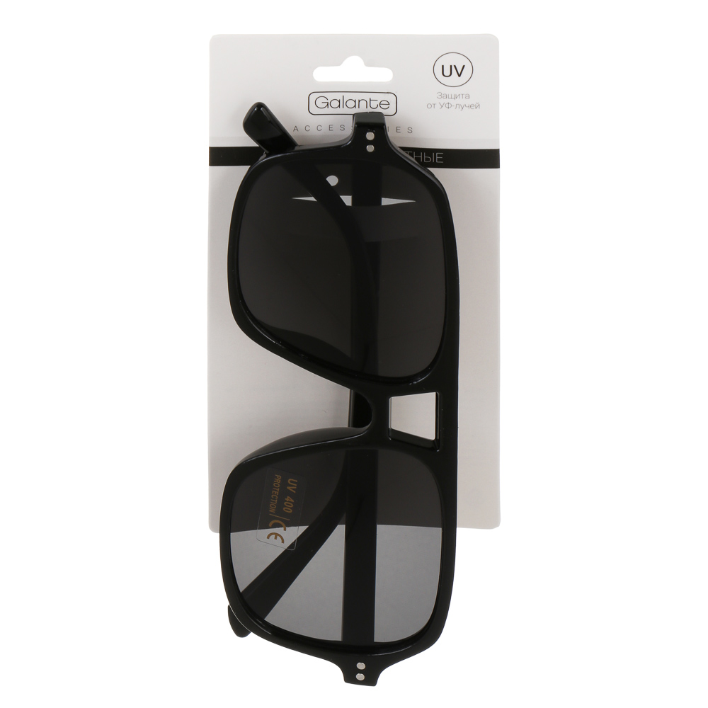 Очки солнцезащитные, тм GALANTE, с защитой от UV излучений, пластик, #15, арт.№ 304-532