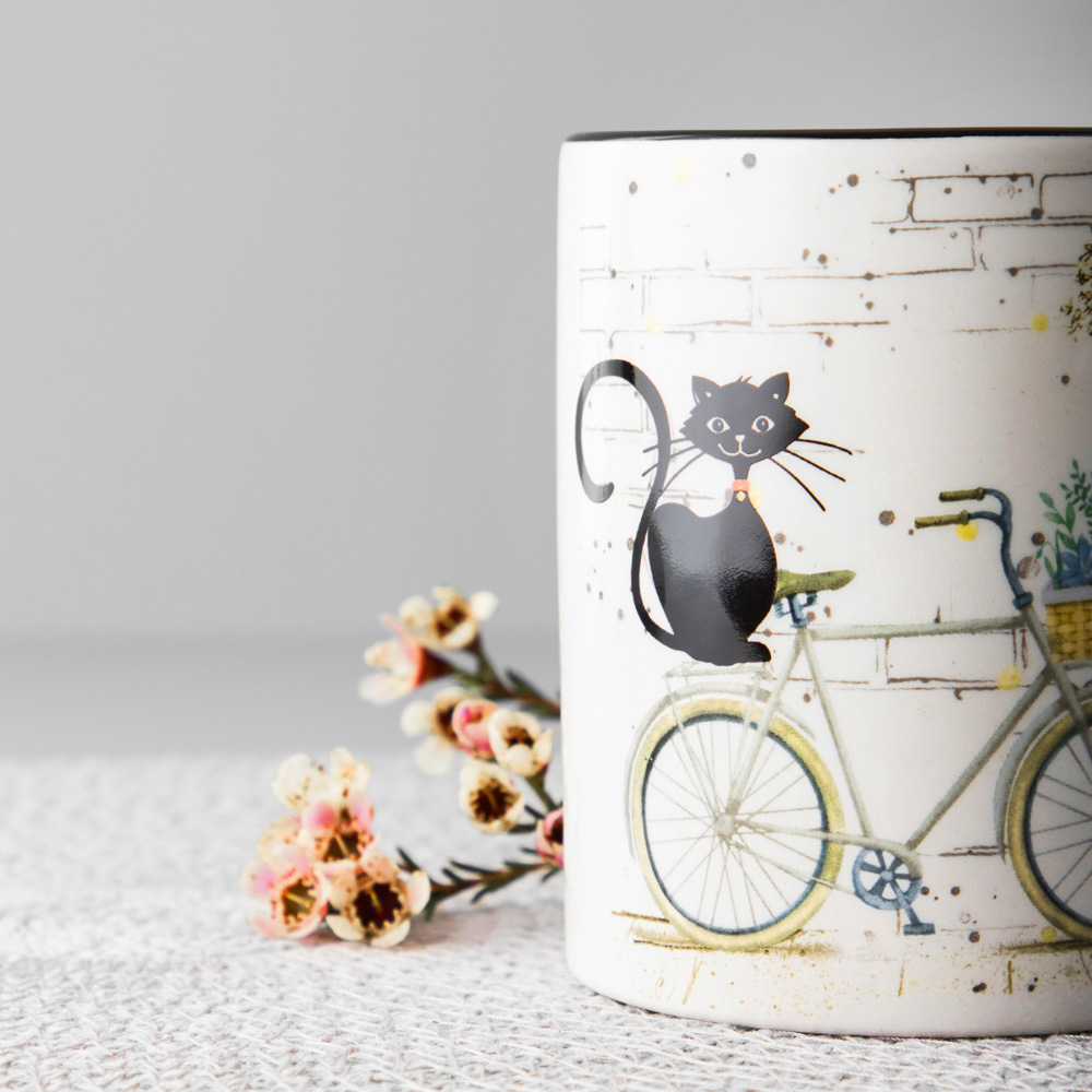 MILLIMI Котейка Кружка, 300мл, керамика, арт.№ 824-127