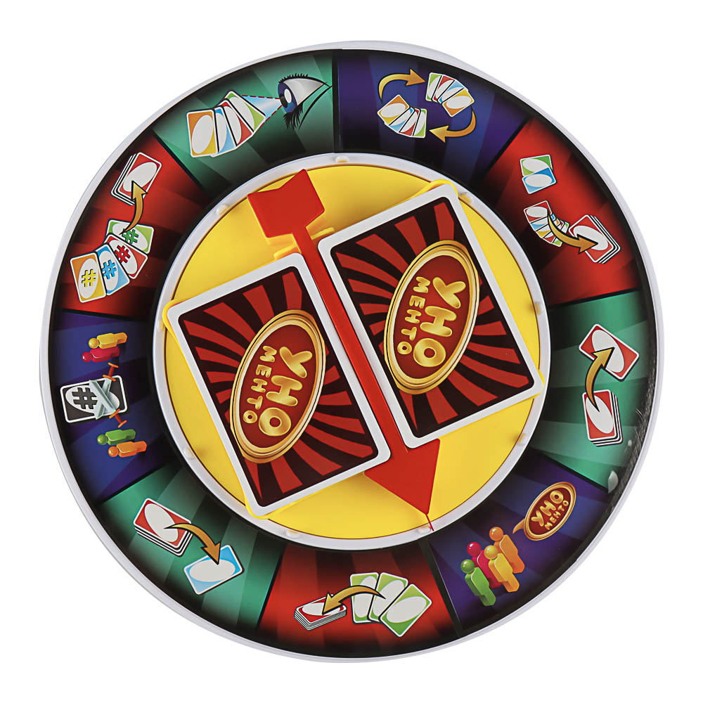 ИГРОЛЕНД Настольная игра "УНО менто", PP, ABS, картон, 26х27,5см, арт.№ 897-083